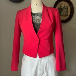 Red cropped blazer - Rachel Roy